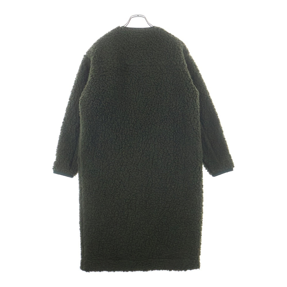 THE NORTH FACE PURPLE LABEL(ノースフェイスパープルレーベル) WOOL BOA FLEECE LONG COAT ウール ボア フリース ロングコート カーキ NAW2050N レディース