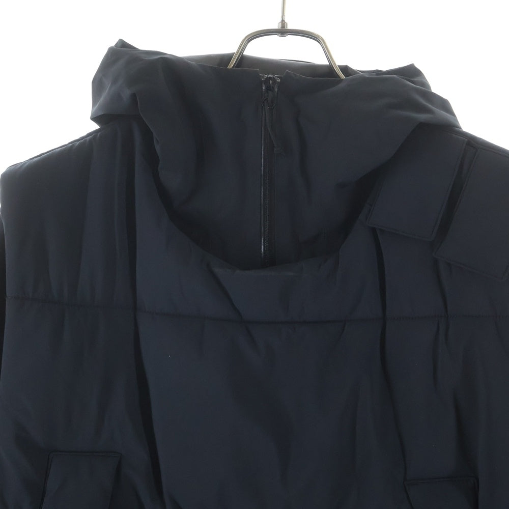 SUPREME(シュプリーム) 22AW 2-in-1 GORE-TEX Shell+WINDSTOPPER Vest ゴアテックス ハーフジップ フーデッドシェルジャケット パファーベスト ブラック