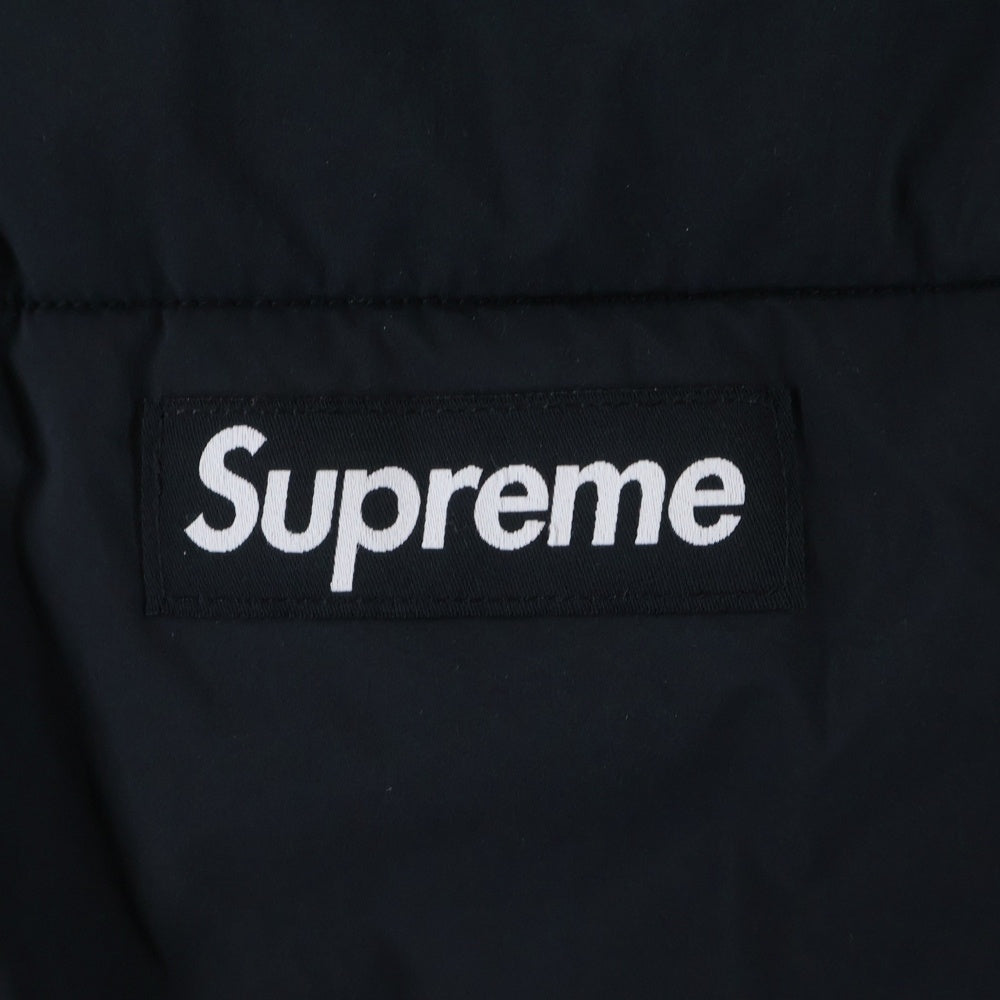 SUPREME(シュプリーム) 22AW 2-in-1 GORE-TEX Shell+WINDSTOPPER Vest ゴアテックス ハーフジップ フーデッドシェルジャケット パファーベスト ブラック