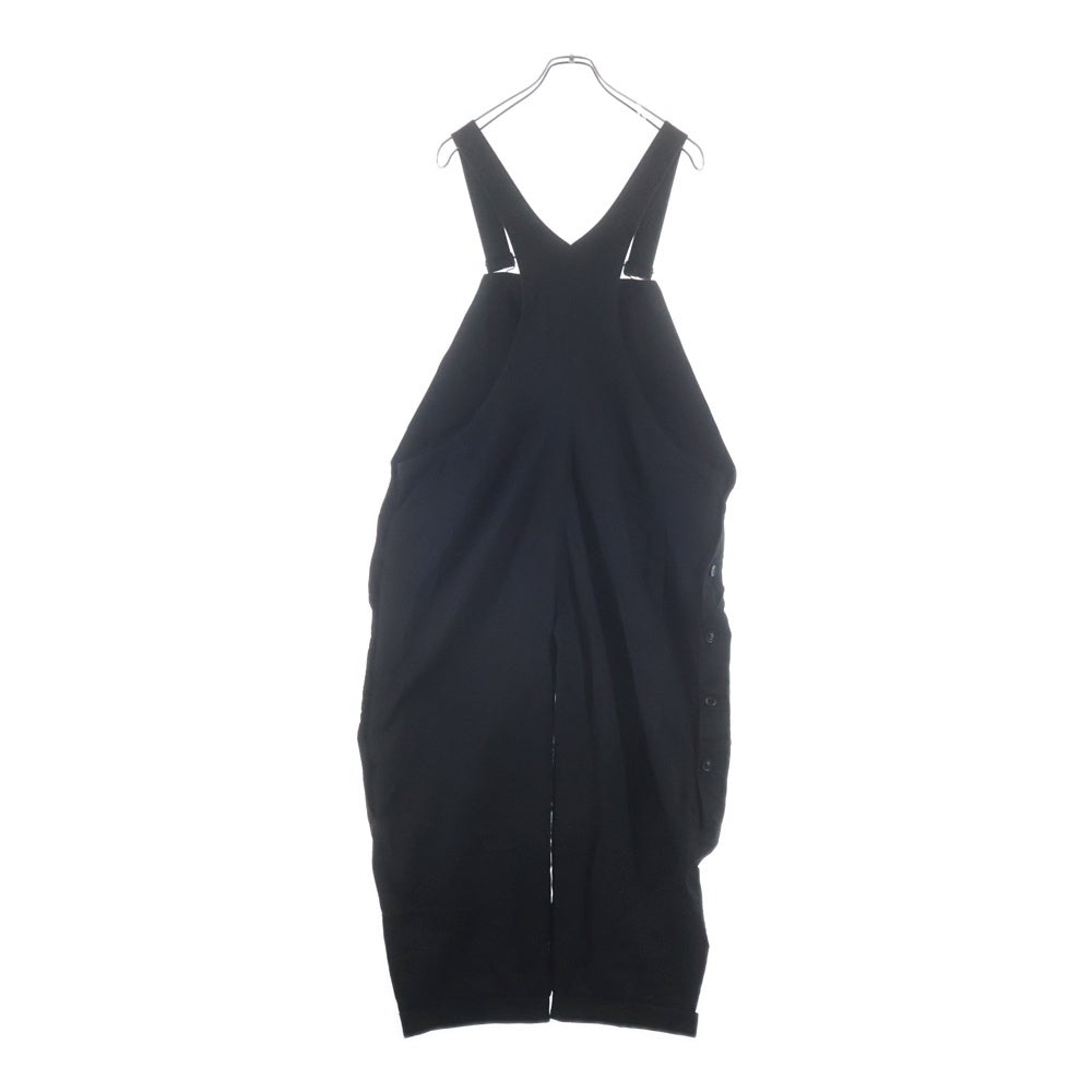 Y's(ワイズ) BORN PRODUCT COTTON TWILL OVERALL ボーンプロダクト コットンツイル オーバーオール ブラック レディース YM-D81-002