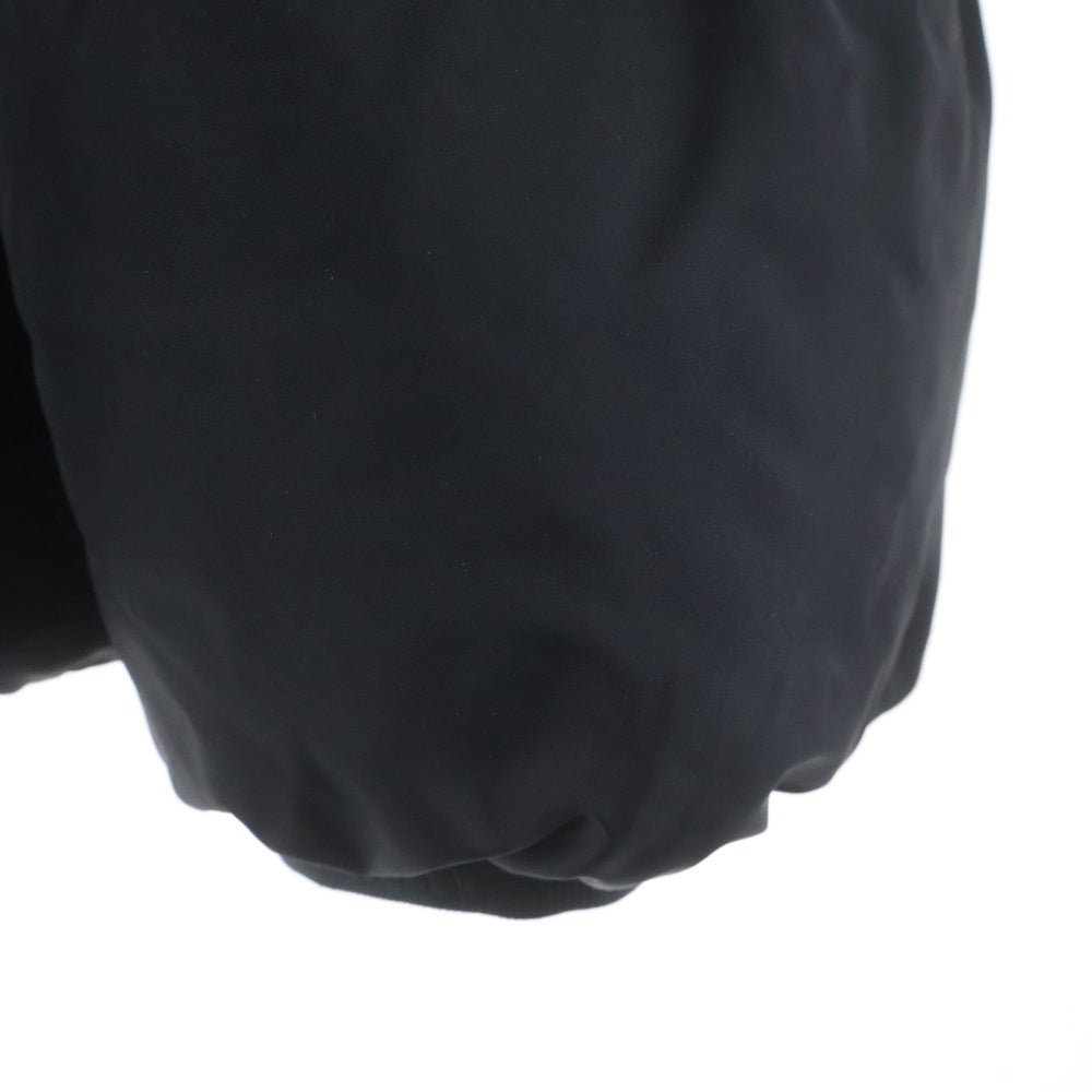 MONCLER(モンクレール) 22AW MONTCLA モンクラ ロゴパッチ ジップアップ フーデッド ダウンジャケット ブラック H20911B56900C0300
