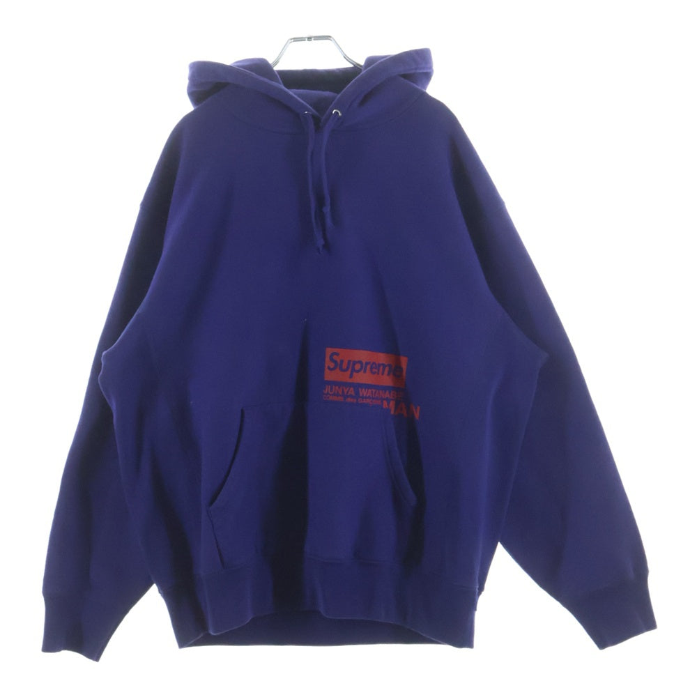 SUPREME(シュプリーム) 21AW ×JUNYA WATANABE COMME des GARCONS MAN Hooded Sweatshirt ジュンヤワタナベマン コムデギャルソン ロイヤル フーデッド スウェット パーカー パープル