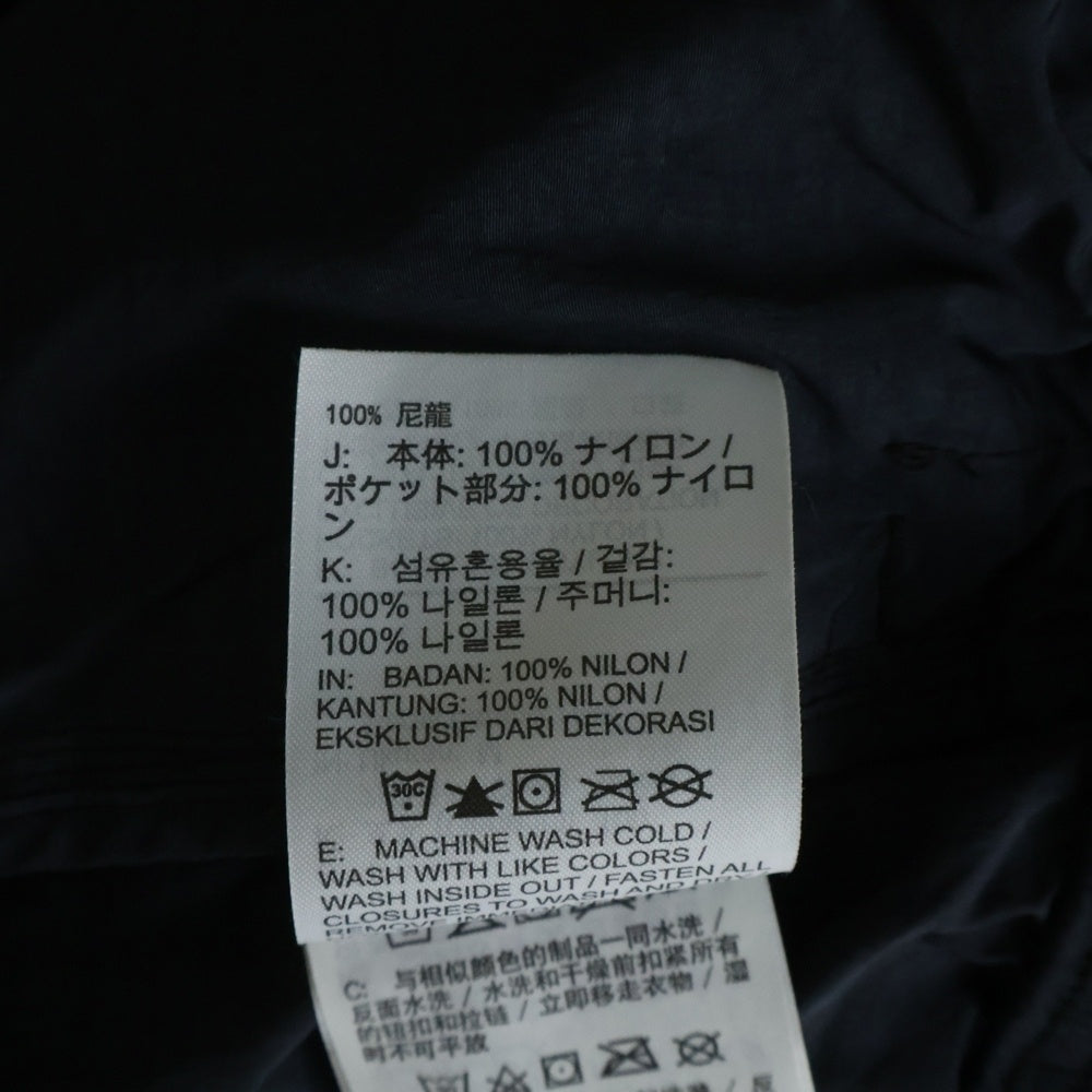 NIKE(ナイキ) 20AW ×STUSSY WINDRUNNER ステューシー ウィンドランナー ロゴデザイン ジップアップナイロンジャケット グレー CT4310-045