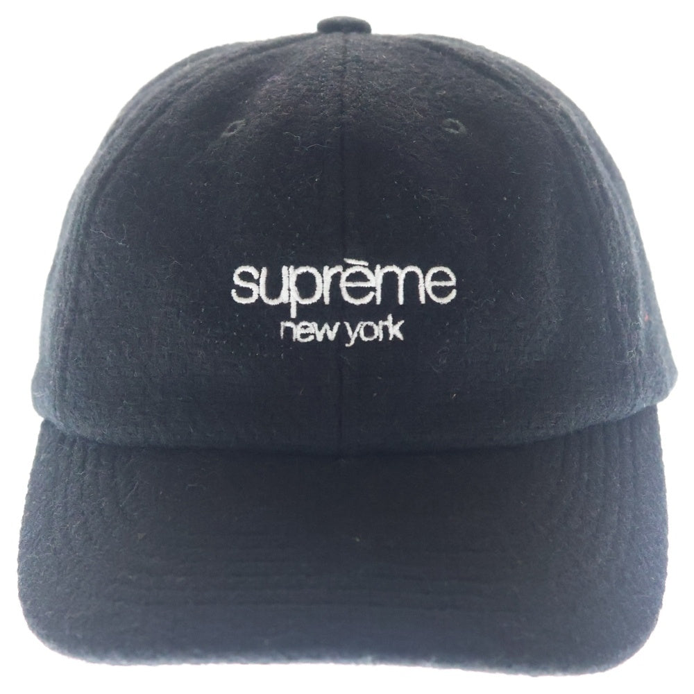 SUPREME(シュプリーム) 25AW Harris Tweed 6-Panel ハリスツイード 6パネル キャップ ブラック