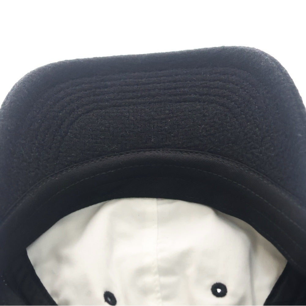 SUPREME(シュプリーム) 25AW Harris Tweed 6-Panel ハリスツイード 6パネル キャップ ブラック