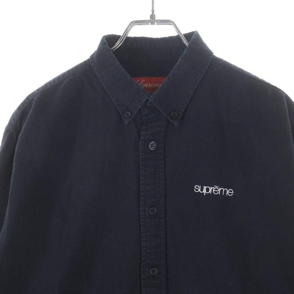 SUPREME(シュプリーム) 20SS Oxford Shirt オックスフォード コットン 長袖シャツ ブラック