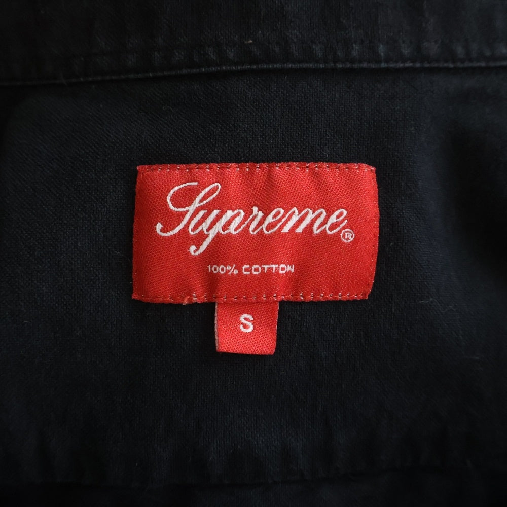 SUPREME(シュプリーム) 20SS Oxford Shirt オックスフォード コットン 長袖シャツ ブラック