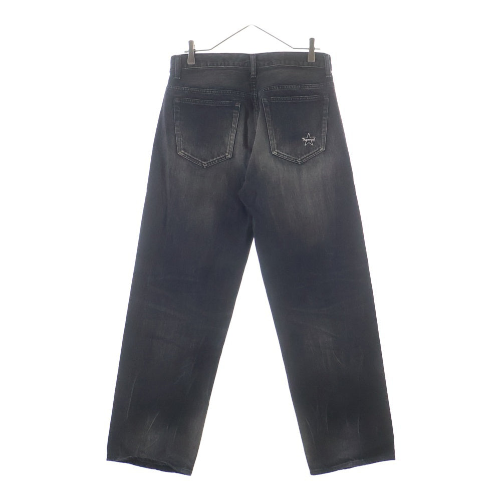 SUPREME(シュプリーム) 24SS Distressed Loose Fit Selvedge Jean ディストレスド ルーズフィット セルビッチジーンズ デニムパンツ ブラック