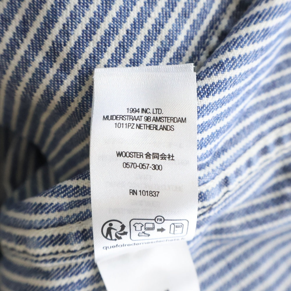 SUPREME(シュプリーム) 25SS Loose Fit S/S Denim Painter Shirt ルーズ フィット デニムペインター 半袖シャツ インディゴ