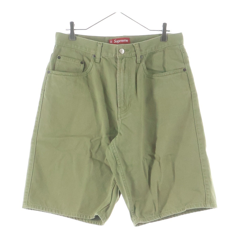 SUPREME(シュプリーム) 24SS Baggy Denim Short バギー デニムショートパンツ カーキ