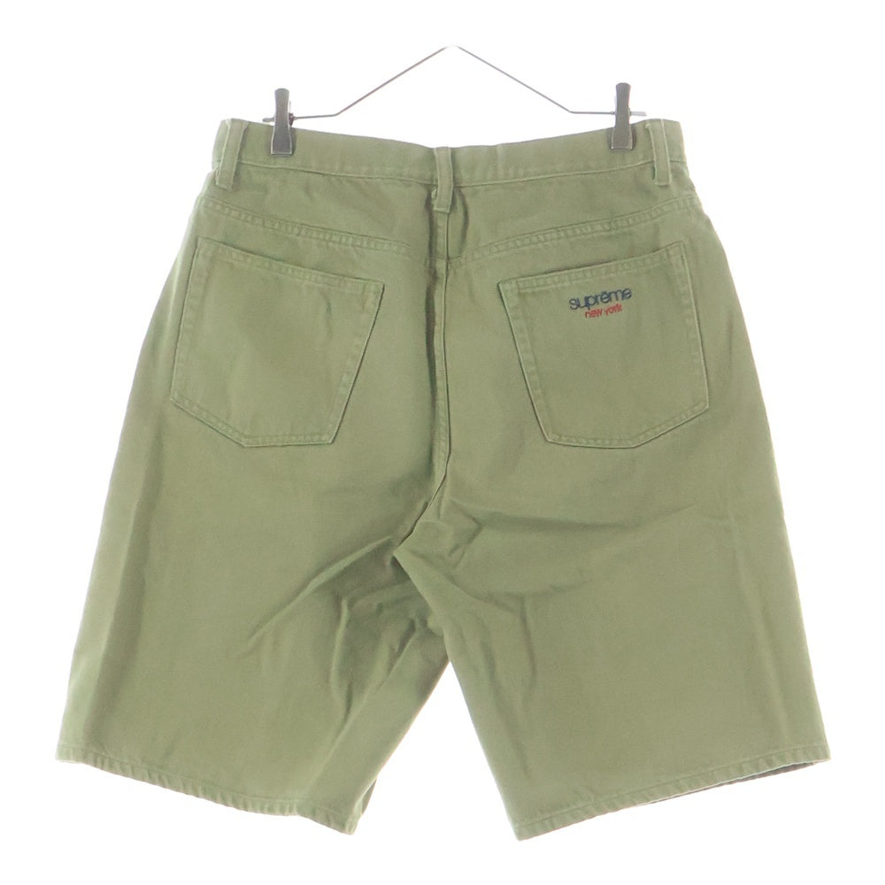 SUPREME(シュプリーム) 24SS Baggy Denim Short バギー デニムショートパンツ カーキ