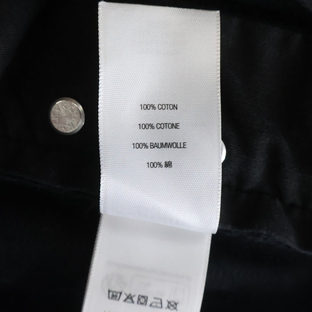 SUPREME(シュプリーム) 24AW Washed Herringbone Chino Pant ウォッシュブル ヘリンボーン チノワークパンツ ブラック