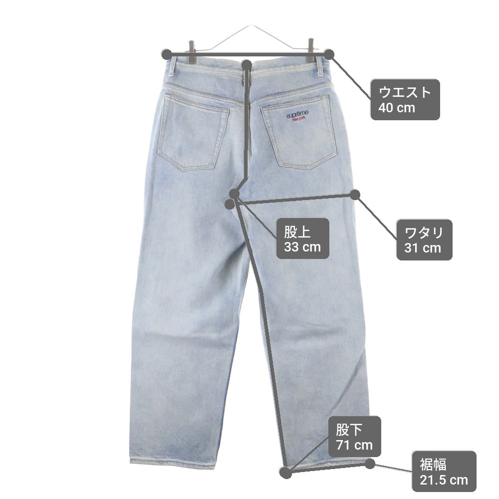SUPREME(シュプリーム) 24SS Baggy Jean バギー デニムパンツ インディゴ