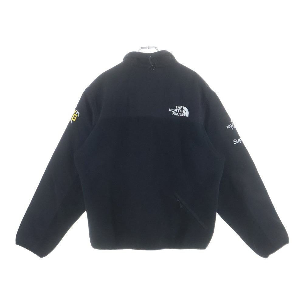 SUPREME(シュプリーム) 20SS ×THE NORTH FACE RTG Fleece Jacket ザノースフェイス ロゴエンブロイダリー フリースジャケット ブラック NA71904I