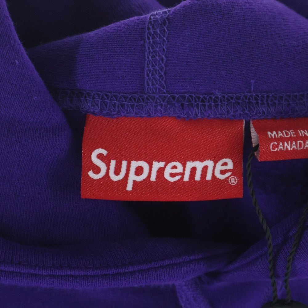 SUPREME(シュプリーム) 21SS Swarovski S Logo Hooded Sweatshirt スワロフスキー エスロゴ フーデッドスウェットシャツ パーカー パープル