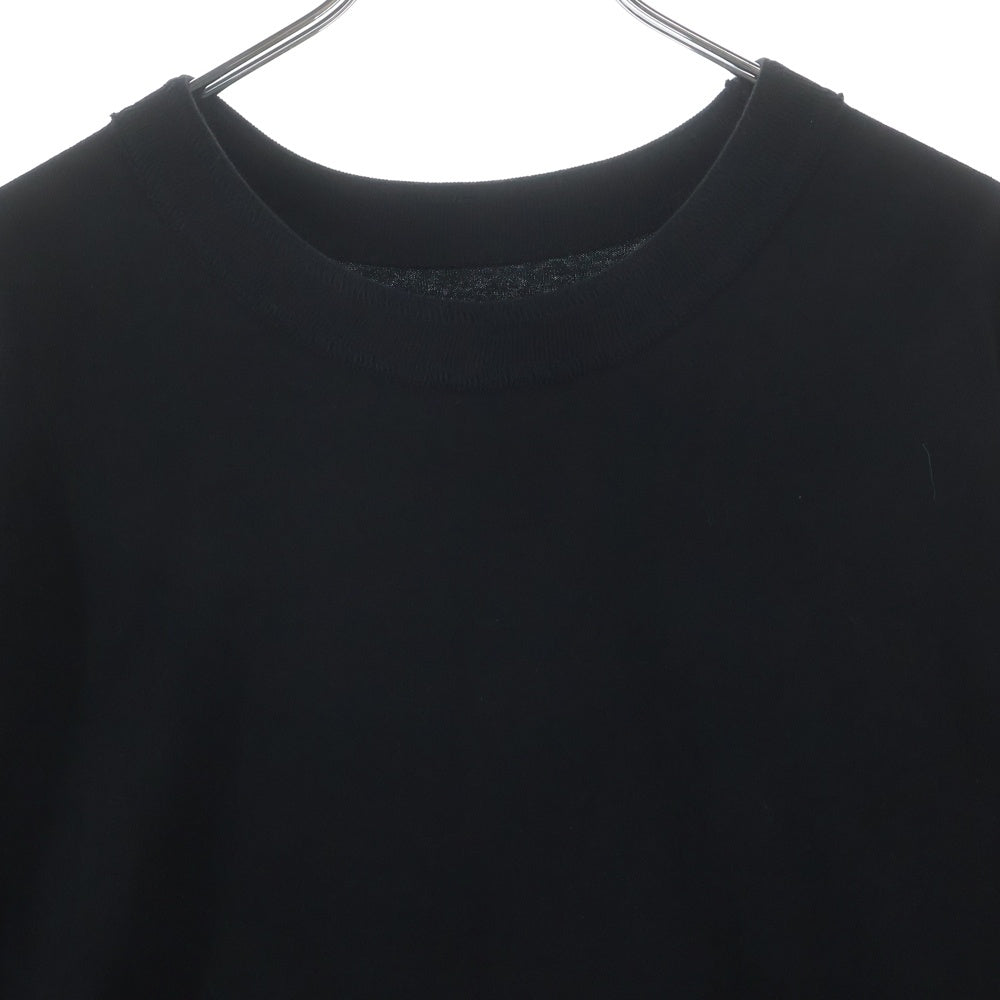 Sacai(サカイ) 25SS ×WTAPS Print T-Shirt ダブルタップス ロゴプリントTシャツ 半袖カットソー ブラック 25-0928S