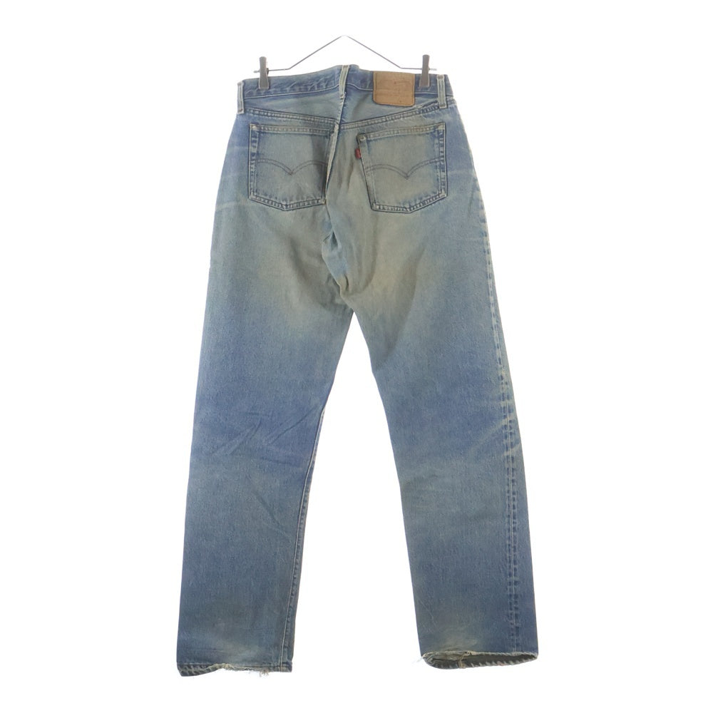 Levi's(リーバイス) 80S VINTAGE 501 ボタン裏555 バレンシア工場 ブランクタブ 赤耳 ヴィンテージ ボタンフライデニムパンツ インディゴ