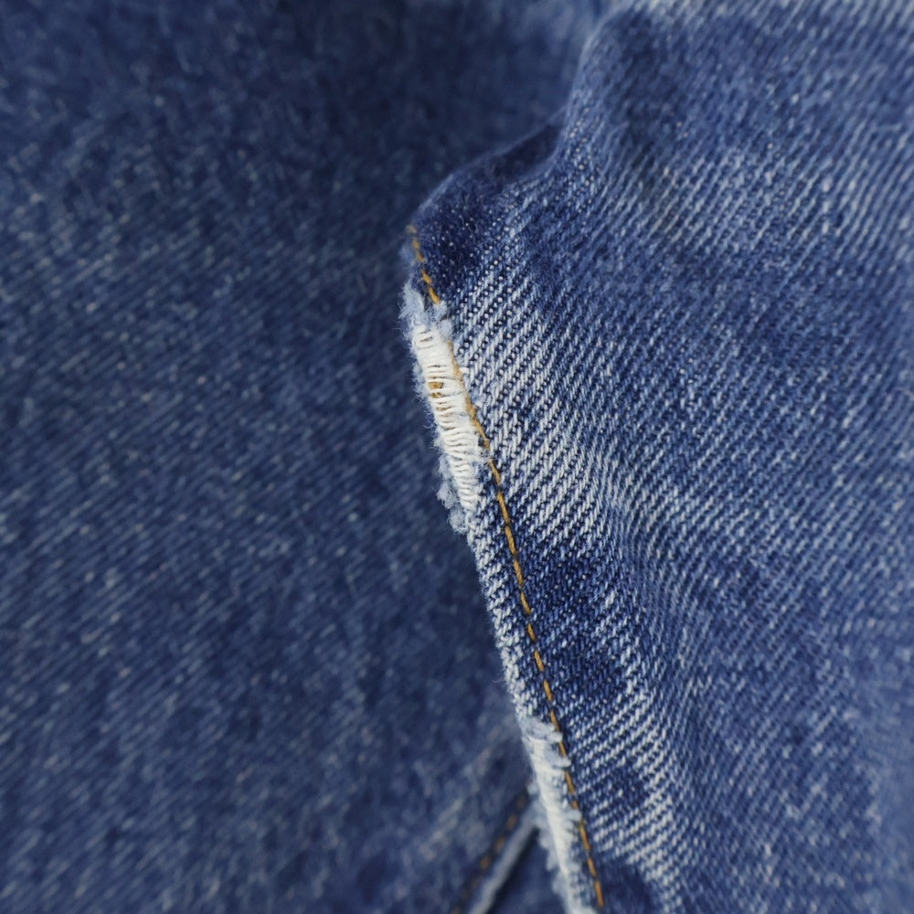 Levi's(リーバイス) 70S 501 66後期 ボタン裏6 スモールe チェーンステッチ 紙パッチ ヴィンテージ ボタンフライデニムパンツ インディゴ