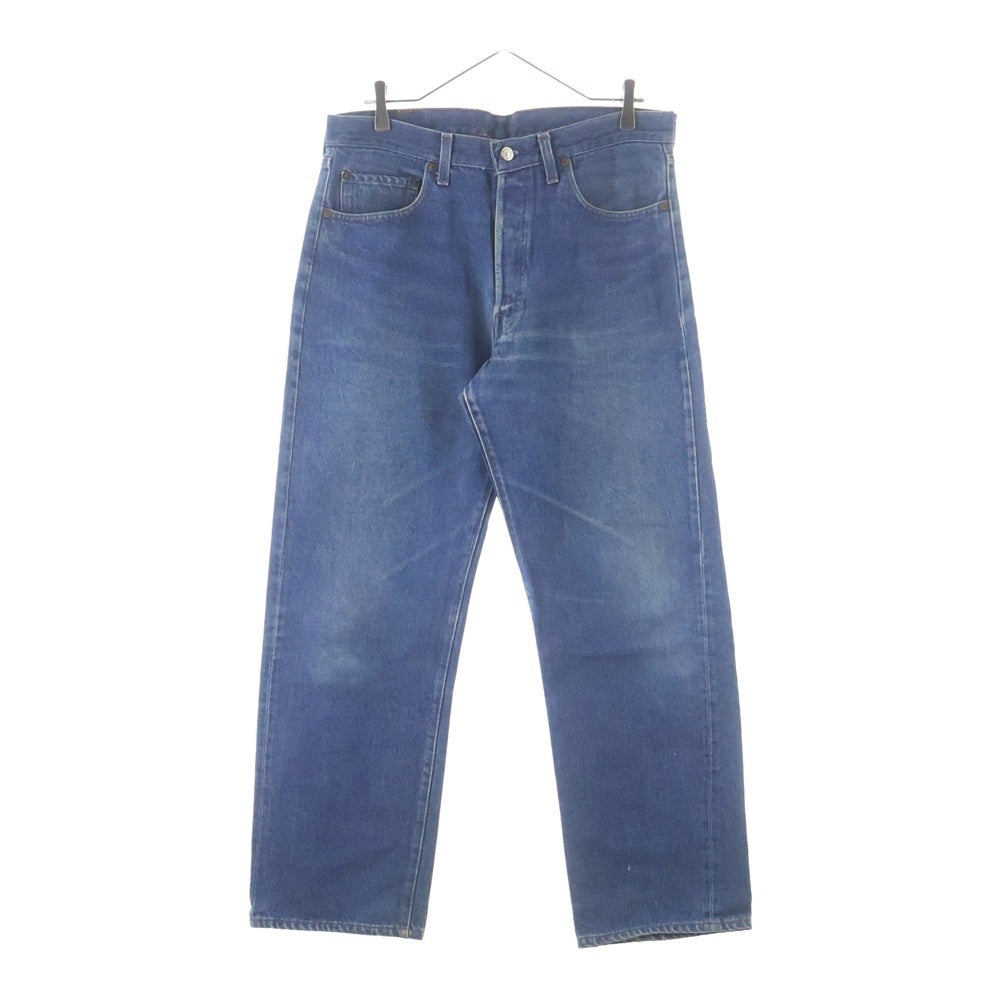 Levi's(リーバイス) 80S VINTAGE 501 ボタン裏555 バレンシア工場 ブランクタブ 赤耳 ヴィンテージ ボタンフライデニムパンツ インディゴ