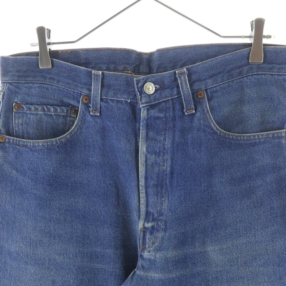 Levi's(リーバイス) 80S VINTAGE 501 ボタン裏555 バレンシア工場 ブランクタブ 赤耳 ヴィンテージ ボタンフライデニムパンツ インディゴ