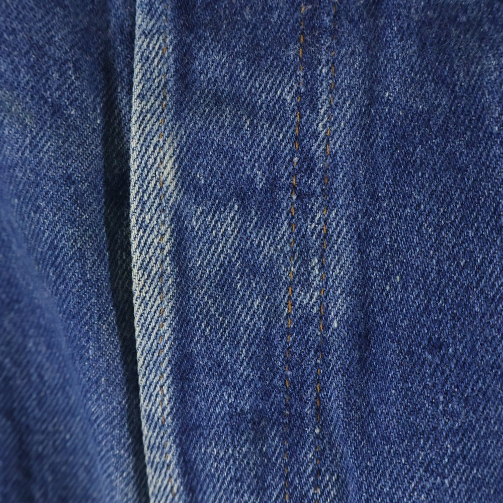 Levi's(リーバイス) 80S VINTAGE 501 ボタン裏555 バレンシア工場 ブランクタブ 赤耳 ヴィンテージ ボタンフライデニムパンツ インディゴ