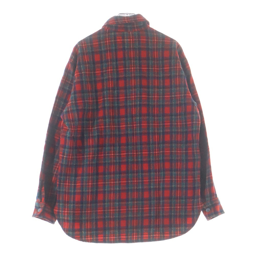 PENDLETON(ペンドルトン) VINTAGE ヴィンテージ タータンチェック ウールシャツ レッド