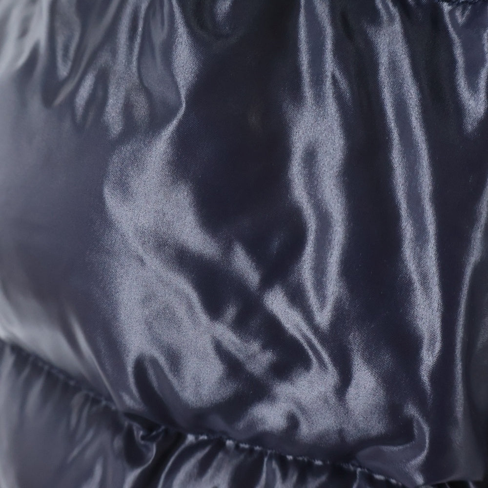 MONCLER(モンクレール) MAYA マヤ ロゴパッチデザイン ナイロン フーデッドダウンジャケット ネイビー 020914036650