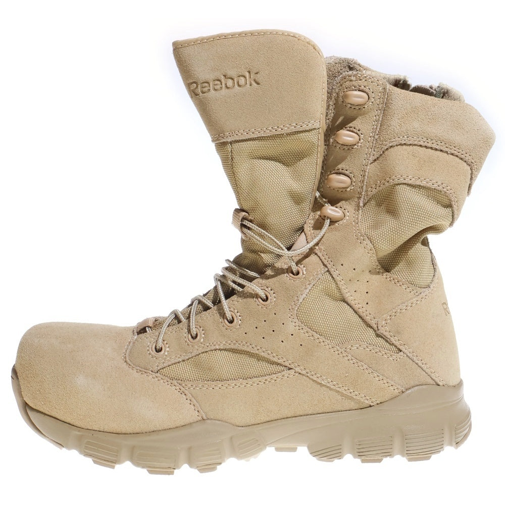 Reebok(リーボック) DAUNTLESS EH COMBAT BOOTS サイドジップハイカットブーツ ベージュ US7.5/26cm RB8821
