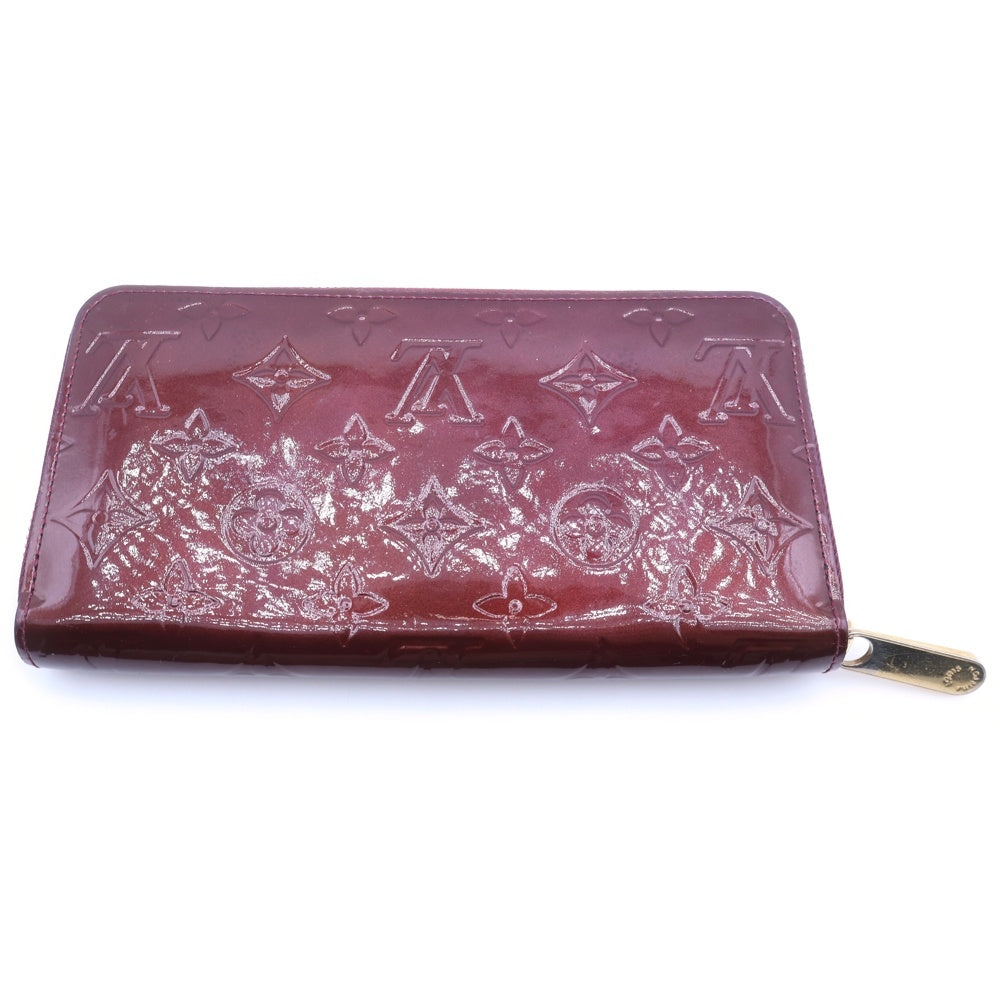 LOUIS VUITTON(ルイヴィトン) モノグラム ヴェルニ ジッピー ロングウォレット 長財布 レッド M91536 SP1181 レディース