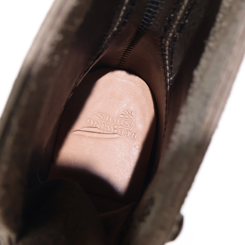 RED WING(レッド ウイング) 8087 IRON RANGER BOOT アイアンレンジャー スエードレザー レースアップブーツ ブラウン
