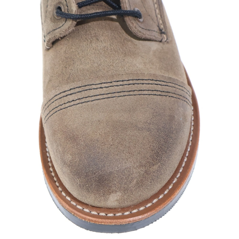 RED WING(レッド ウイング) 8087 IRON RANGER BOOT アイアンレンジャー スエードレザー レースアップブーツ ブラウン