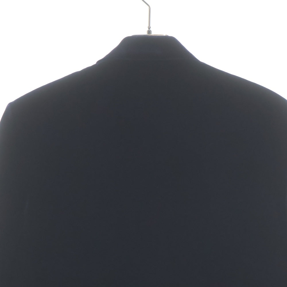 SAINT LAURENT PARIS(サンローランパリ) ベルベット 2B シングルテーラードジャケット ネイビー 633013