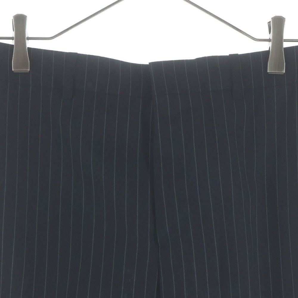 CELINE(セリーヌ) ウール ストライプ スラックスパンツ ブラック 2P194733P