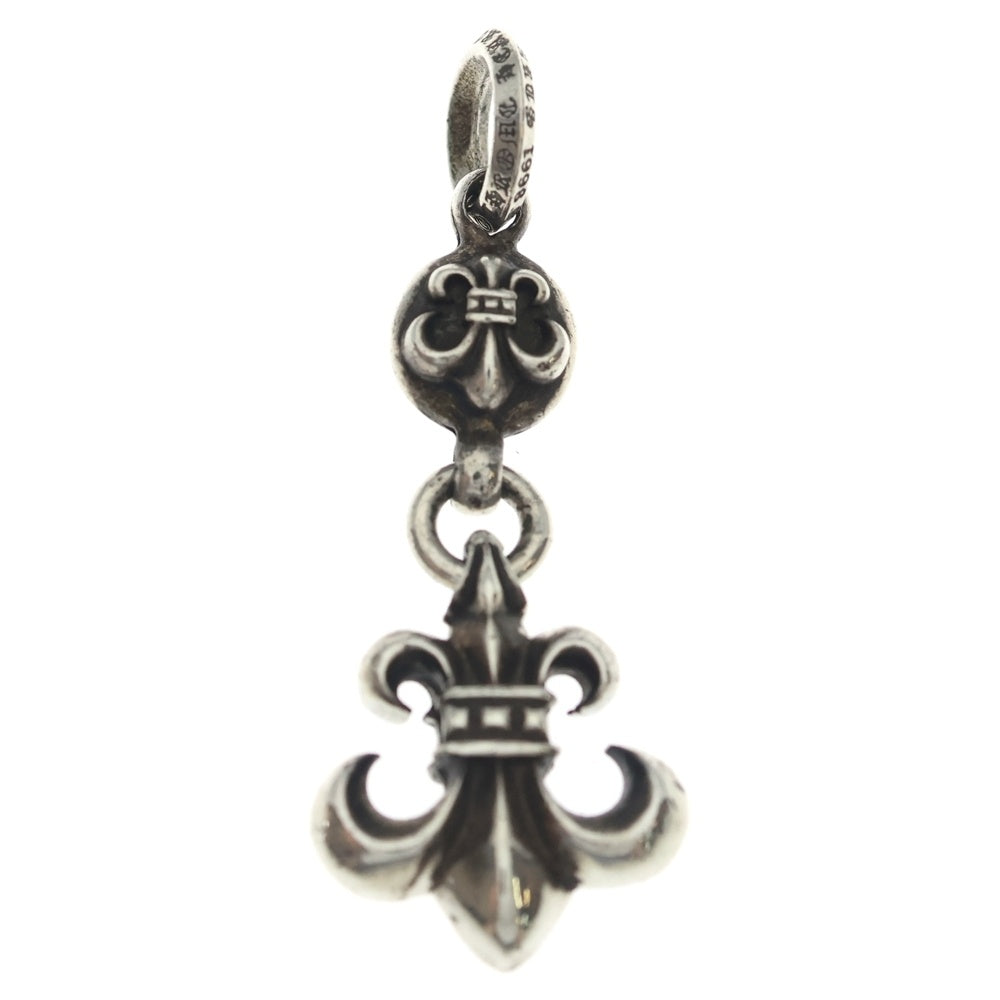 CHROME HEARTS(クロムハーツ) 1BALL BS FLEUR 1ボールBSフレアチャーム ペンダントトップ シルバー BCA198