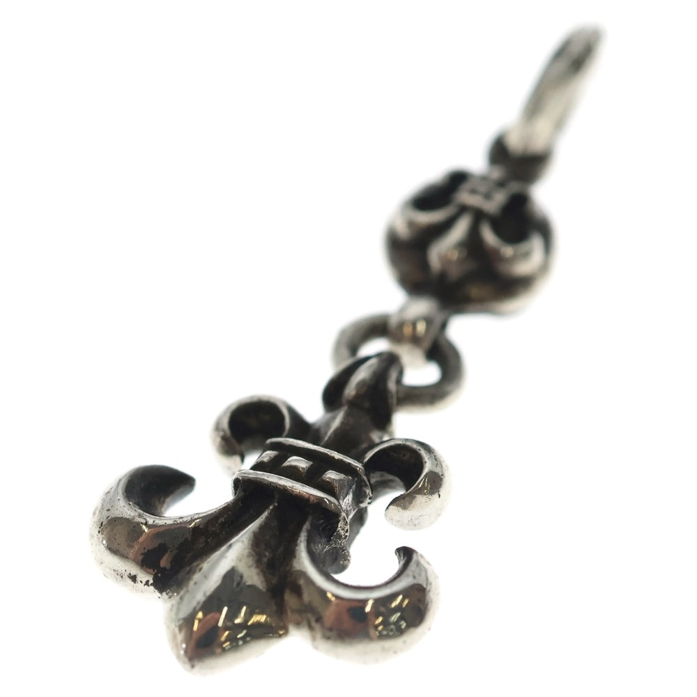 CHROME HEARTS(クロムハーツ) 1BALL BS FLEUR 1ボールBSフレアチャーム ペンダントトップ シルバー BCA198