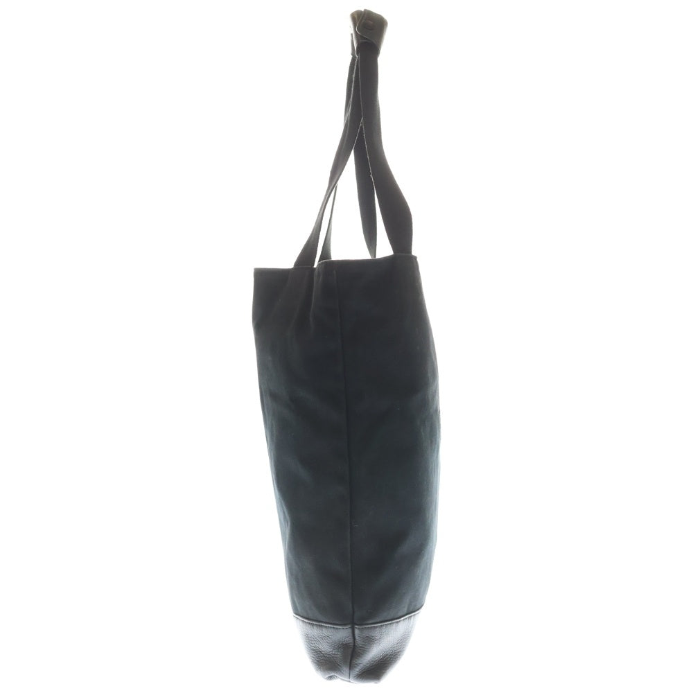 Y-3(ワイスリー) CLASSIC TOTE クラシックトート ロゴエンブロイダリー レザー切り替え ハンドバッグ ブラック HD3302 レディース