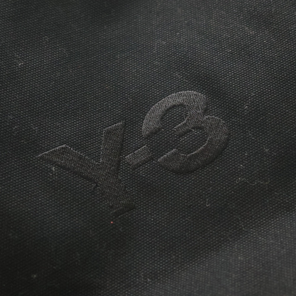 Y-3(ワイスリー) CL WEEKENDER クラシックウィークエンダー ロゴエンブロイダリー レザー切り替え ボストン ダッフルバッグ ブラック HD3303