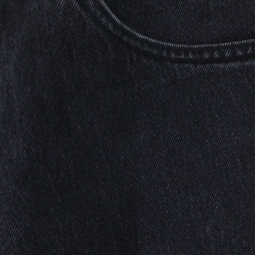 SUPREME(シュプリーム) 24SS Baggy Jean ジップフライ バギーデニムパンツ ブラック