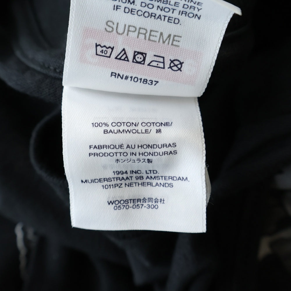 SUPREME(シュプリーム) 26SS Flash Tee フラッシュ 全面プリントデザイン クルーネック 半袖Tシャツ カットソー ブラック
