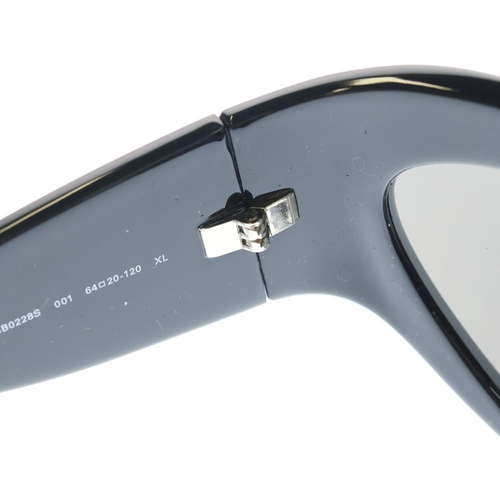 BALENCIAGA(バレンシアガ) PANTHER MASK SUNGLASSES IN INJECTED NYLON パンサーマスク インジェクションナイロン サングラス 眼鏡 アイウェア ブラック 768060T0003100