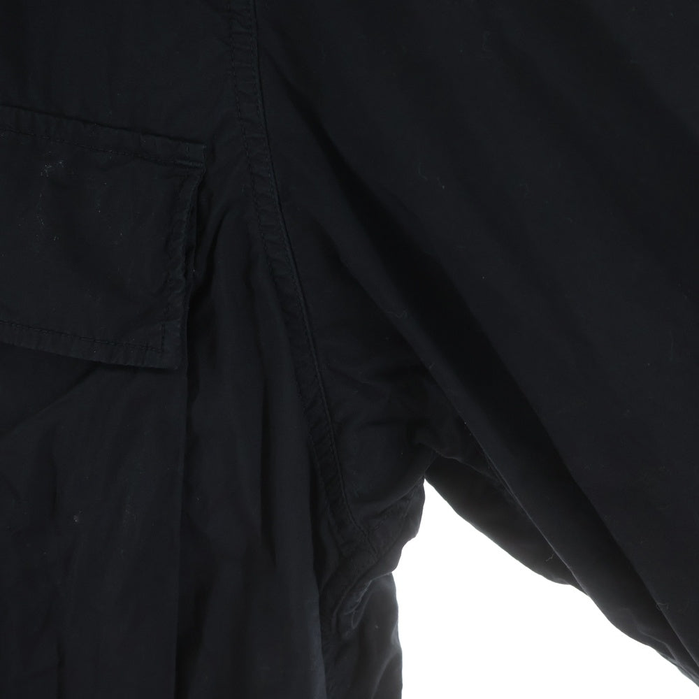 Graphpaper(グラフペーパー) 25SS GARMENT DYED FATIGUE SHIRT ガーメント ダイド ファティーグ 長袖シャツ ブラック GM251-50091B