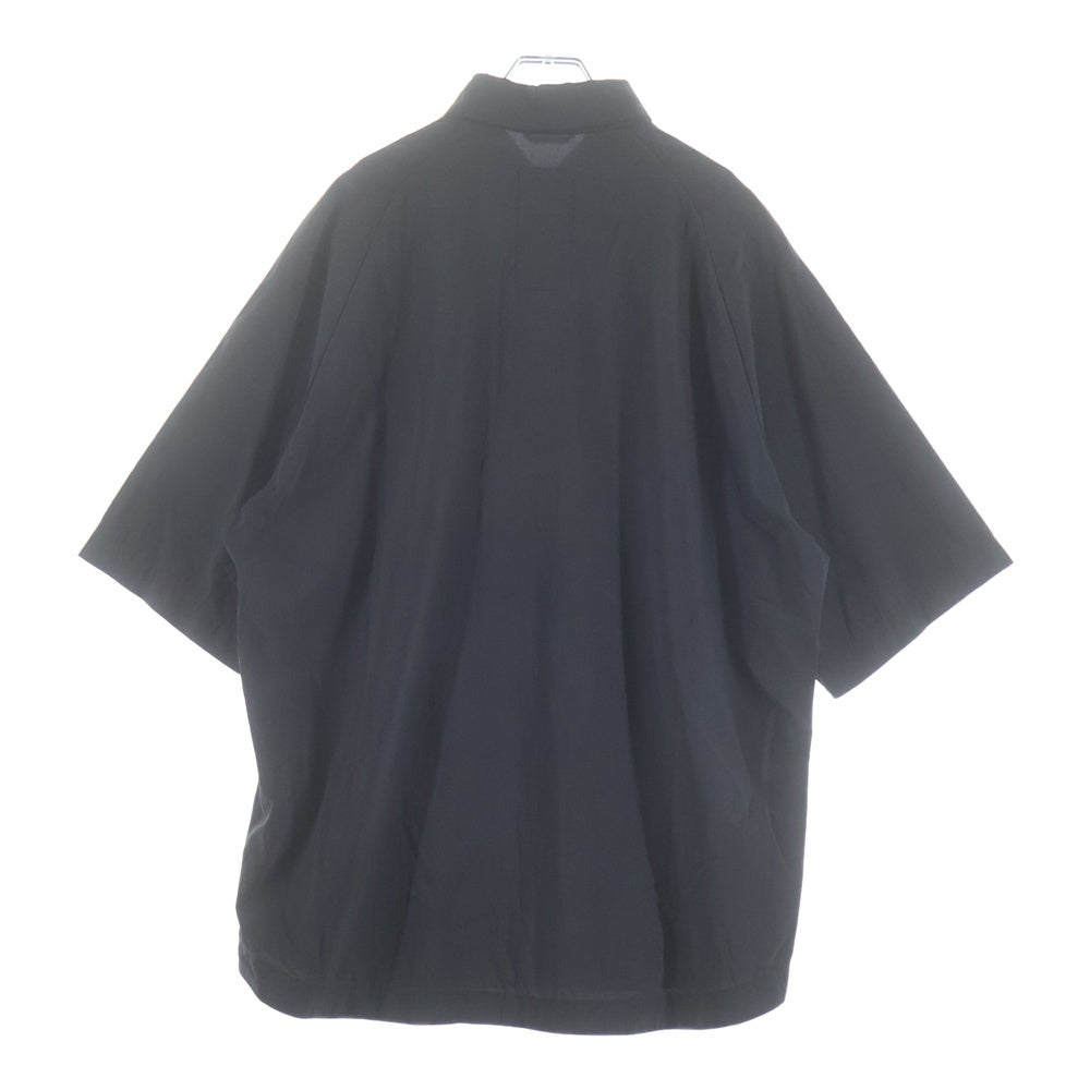 TEATORA(テアトラ) CARTRIDGE SHIRT S/S DR カートリッジ ナイロン 半袖シャツ ブラック TT-SHT-SS-DR