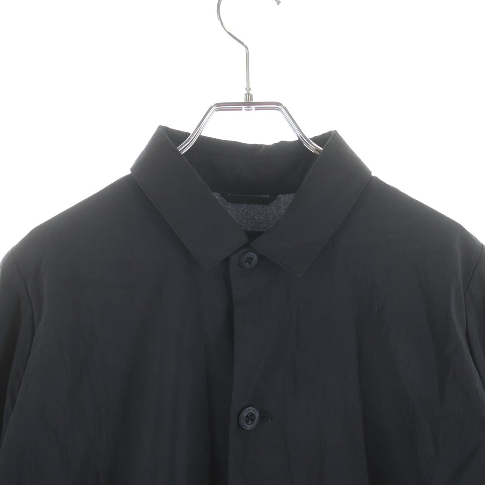 TEATORA(テアトラ) CARTRIDGE SHIRT S/S DR カートリッジ ナイロン 半袖シャツ ブラック TT-SHT-SS-DR