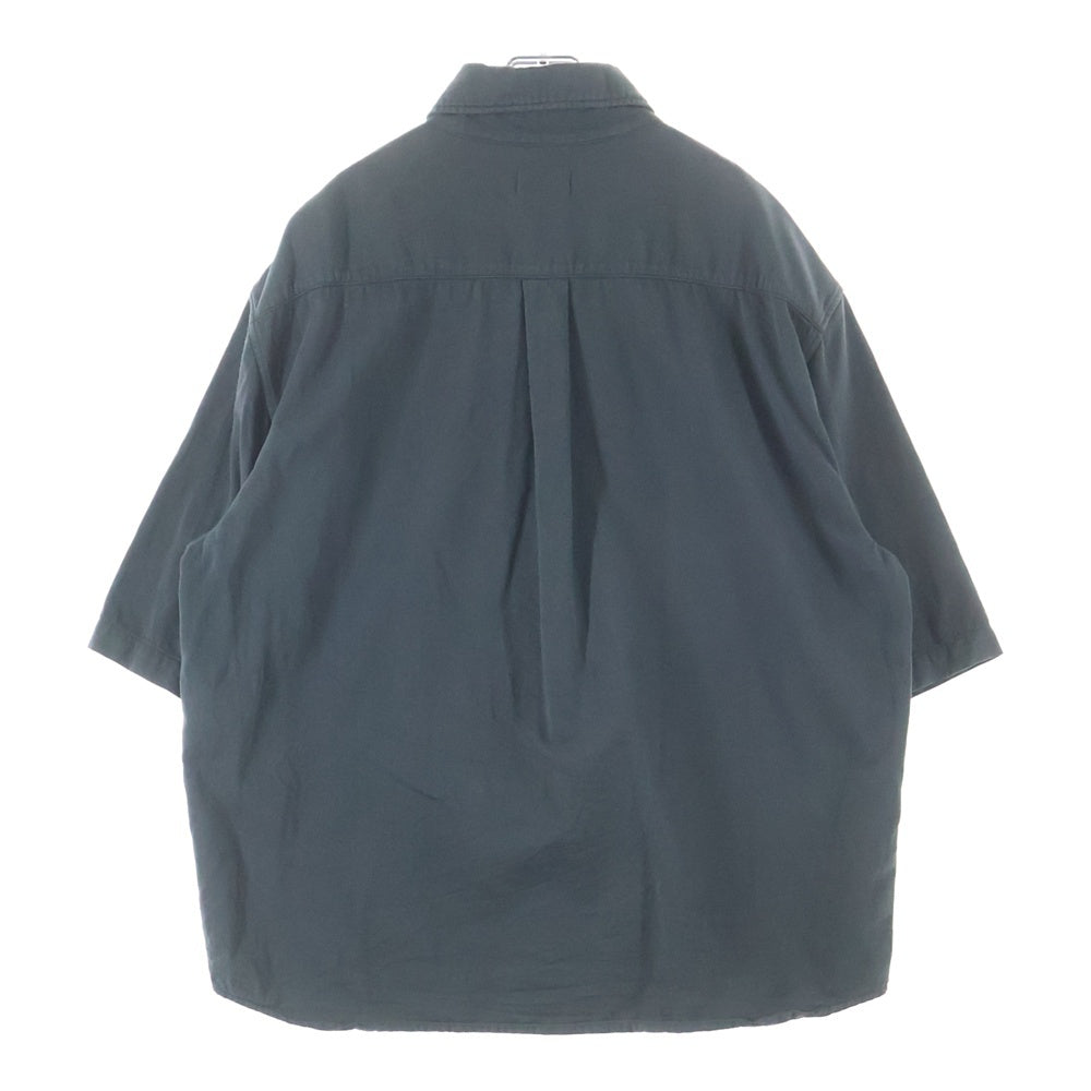 LEMAIRE(ルメール) 25SS DENIM SHIRT レギュラーカラー ショートスリーブ デニムシャツ グレー SH1174 LD1041
