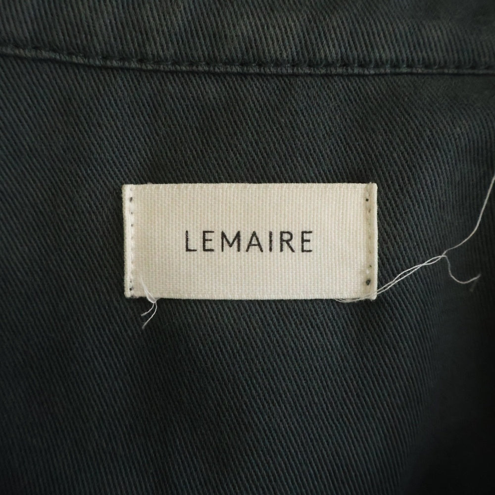 LEMAIRE(ルメール) 25SS DENIM SHIRT レギュラーカラー ショートスリーブ デニムシャツ グレー SH1174 LD1041