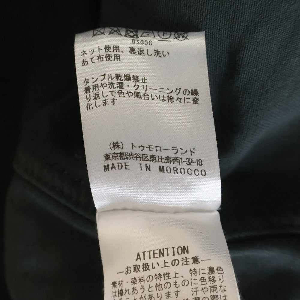 LEMAIRE(ルメール) 25SS DENIM SHIRT レギュラーカラー ショートスリーブ デニムシャツ グレー SH1174 LD1041