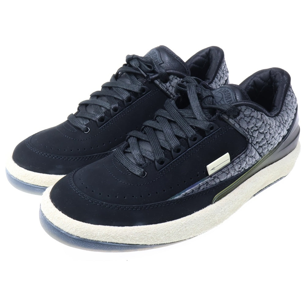 NIKE(ナイキ) AIR JODAN 2 RETRO LOW SP エアジョーダン レトロ ローカットスニーカー ブラック/グレー US9.5/27.5cm DR9834-060