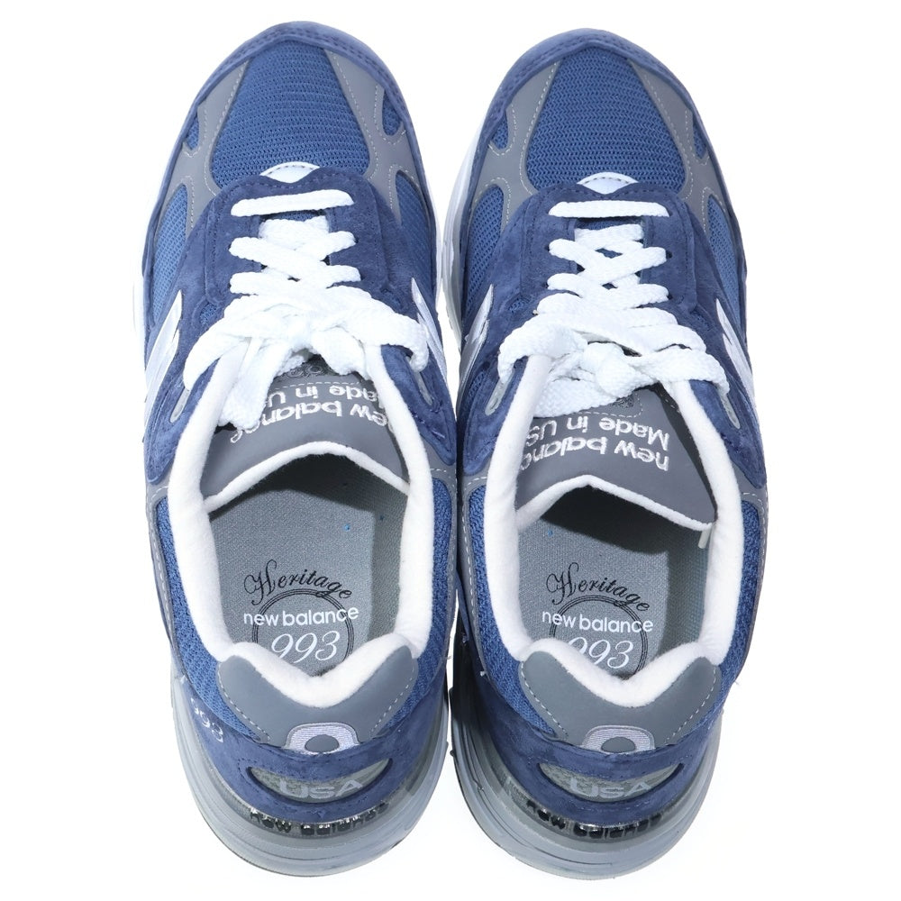 New Balance(ニューバランス) MR993VI ローカットスニーカー ブルー/グレー US9/27cm