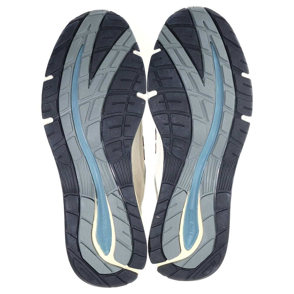 New Balance(ニューバランス) ×KITH U991KT2 キス マディソンスクエアガーデン 991V2 ローカットスニーカー グレー/オレンジ US9.5/27.5cm