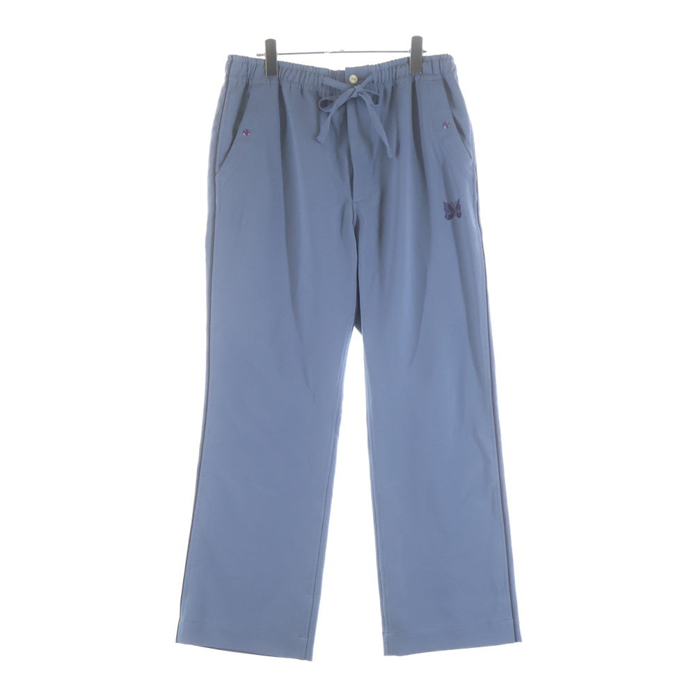 Needles(ニードルス) PIPING COWBOY PANT パイピング ロゴデザイン カウボーイ イージーパンツ ブルー GL186